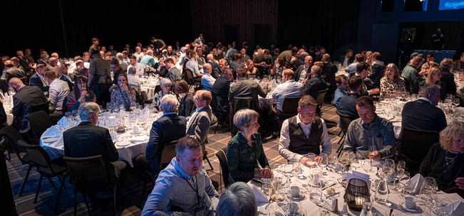 Festmiddagen på Hallingtreff 2025.