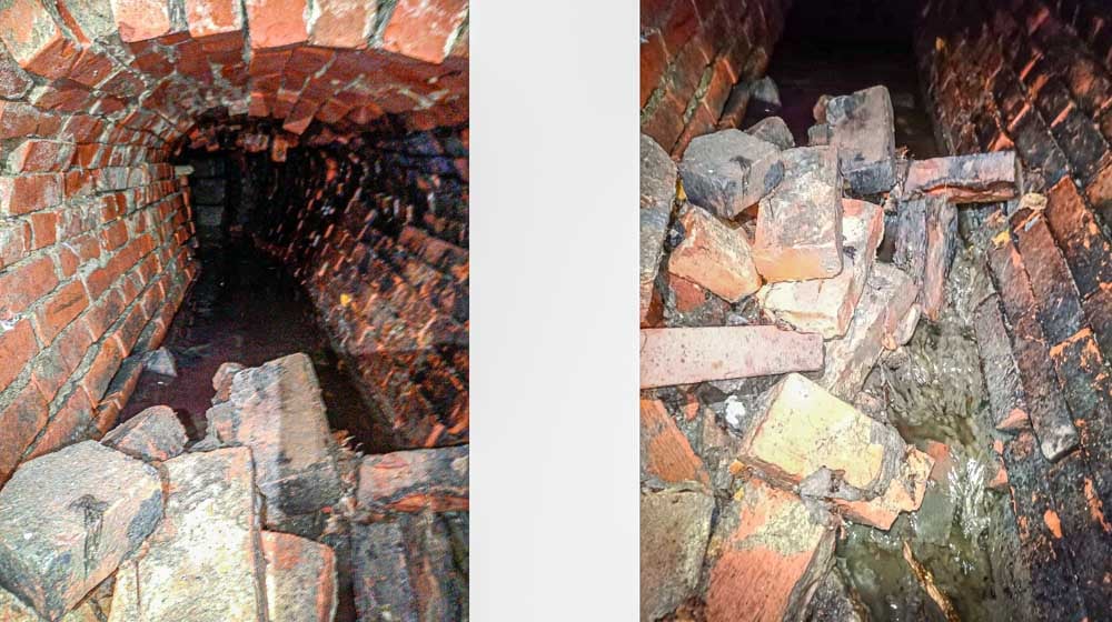 Rydding i kulvert. Rørbloggen: Den utrolige kulverten