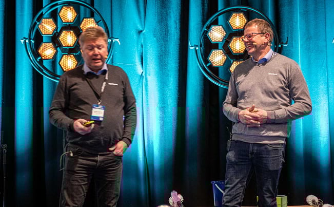 Øystein Bjørløw og Hendrik Panman på Hallingtreff 2026