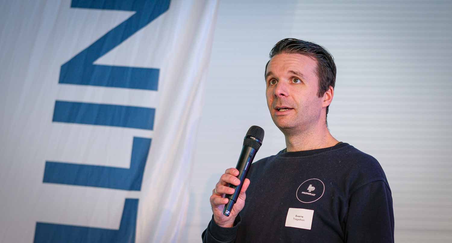 Sverre Tragethon, Hallingplast AS. (Foto: Jørn Søderholm) 