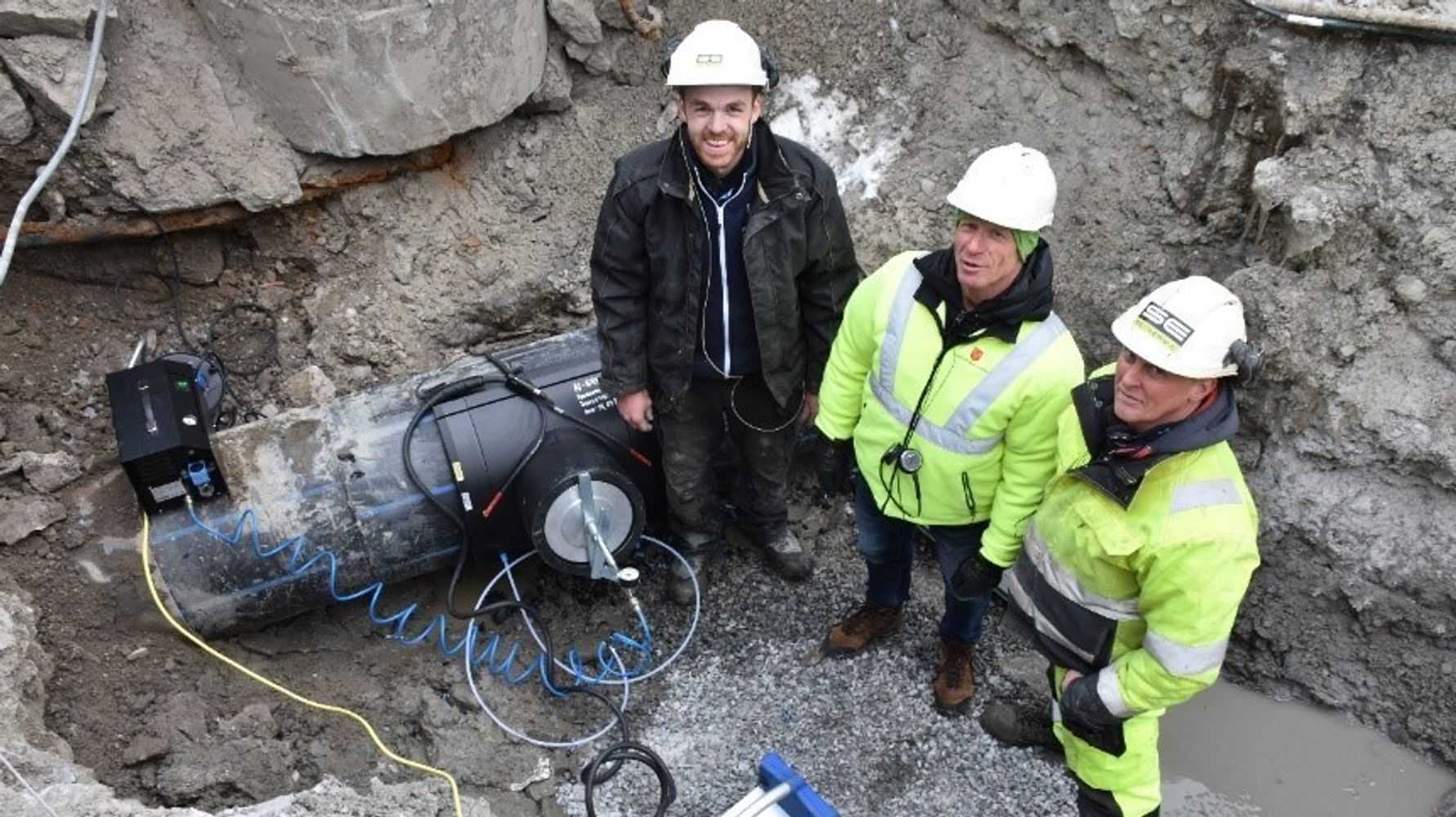Vakuumteknologien er kommet til grøfta