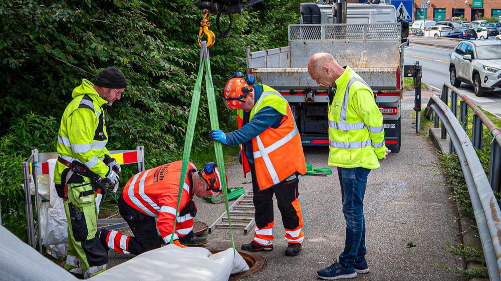 Slik kutter Askøy kommune fremmedvann i avløpsnettet