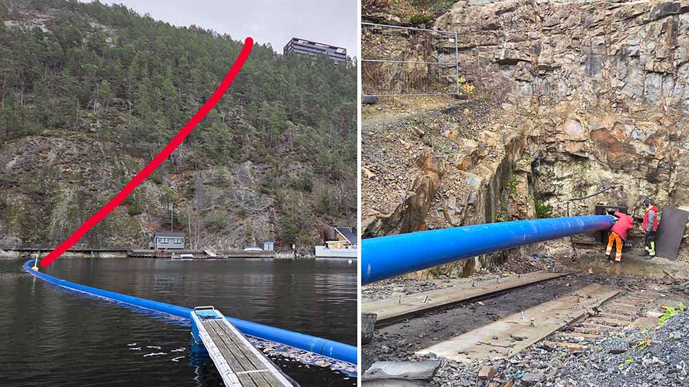 Krysset fjord og fjell med tøff vannledning – fem ting kommunen lærte