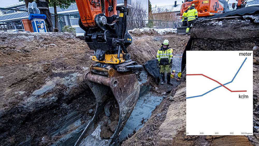 Slik fikk Porsgrunn mer VA for pengene